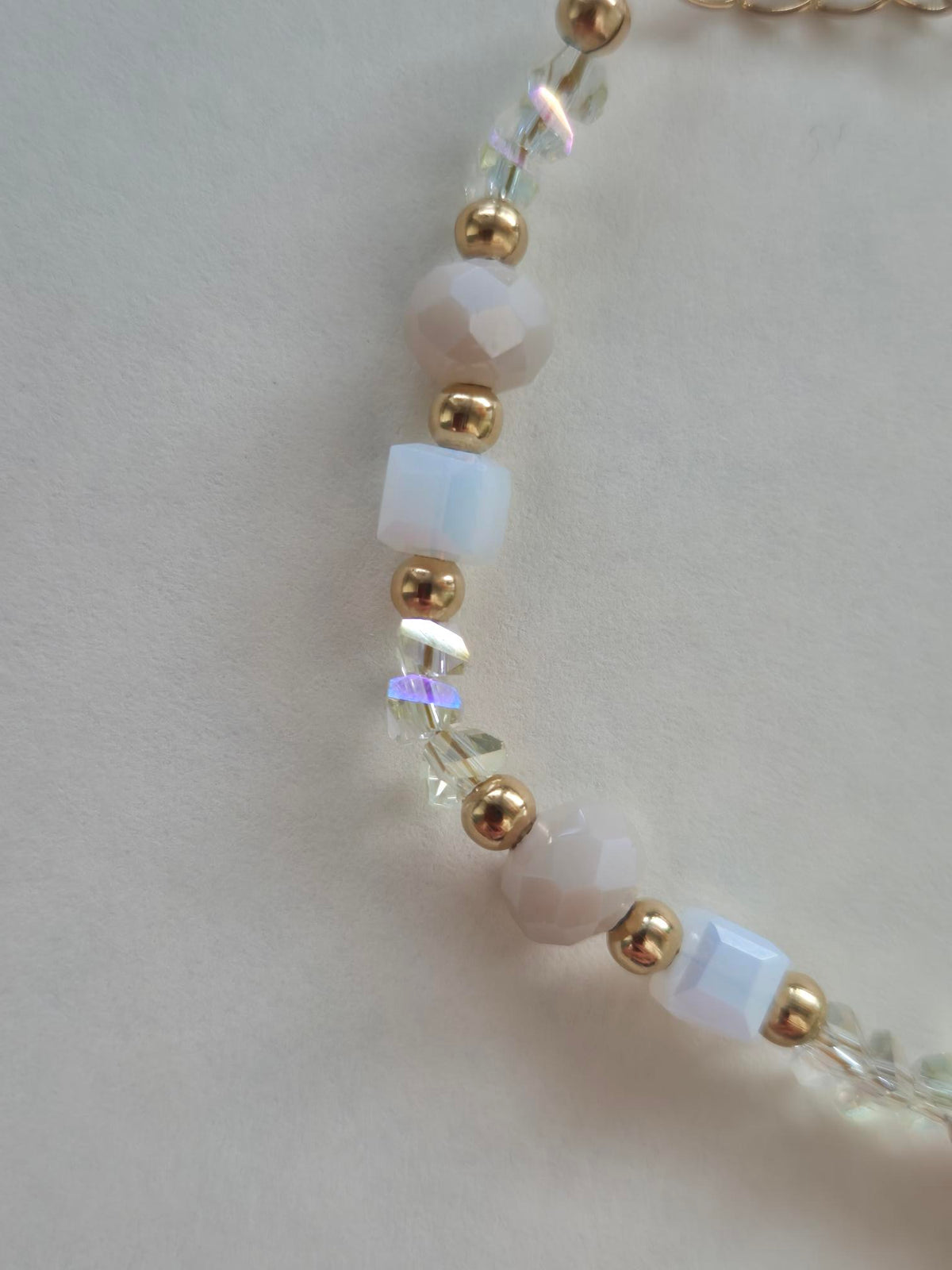 Kralenarmband Pastel & Soul — Goud