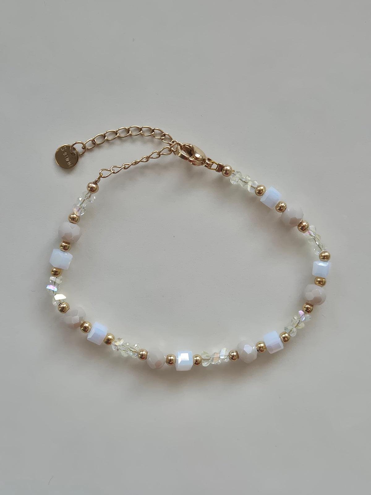 Kralenarmband Pastel & Soul — Goud