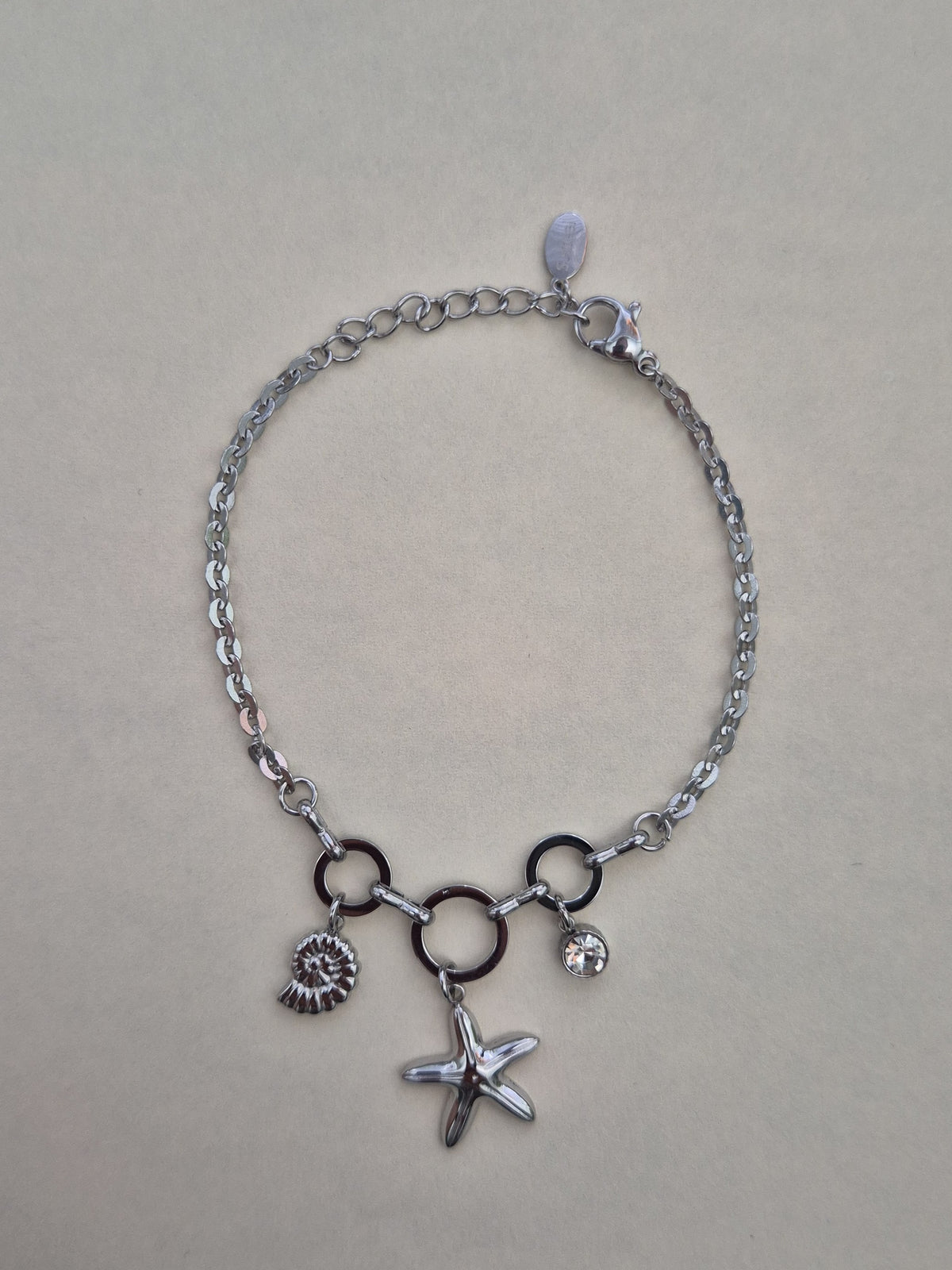 Bedelarmband Beach & Soul — Zilver
