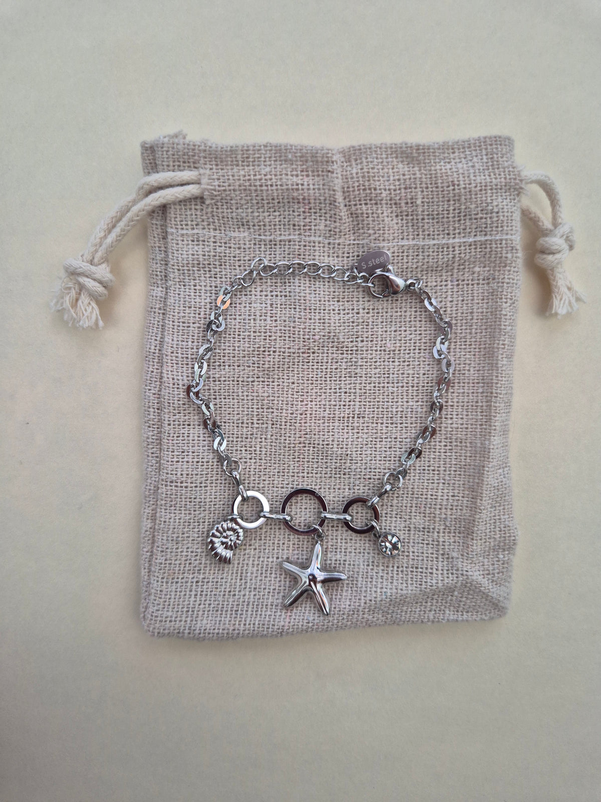 Bedelarmband Beach & Soul — Zilver