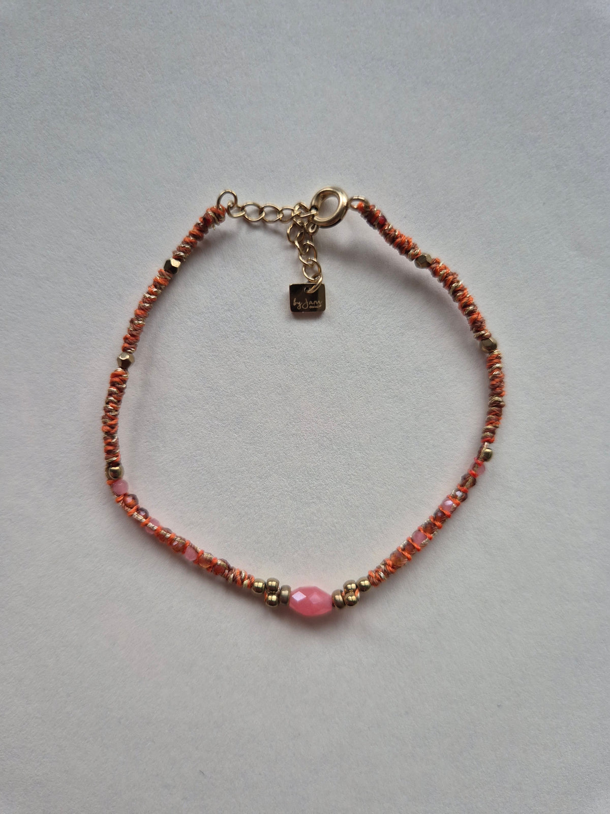 By Jam Gioielli Kralen Armband — Warm Glow