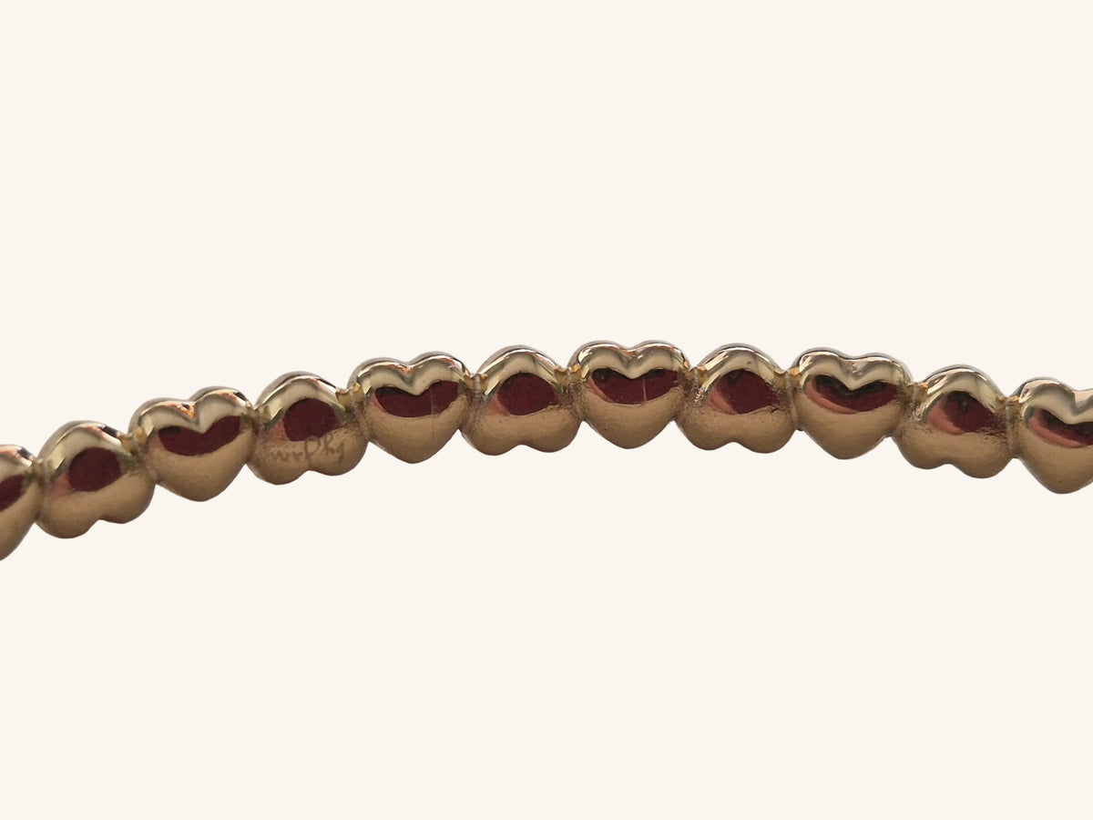 By Jam Gioielli Hartjes Armband — Lots of Love