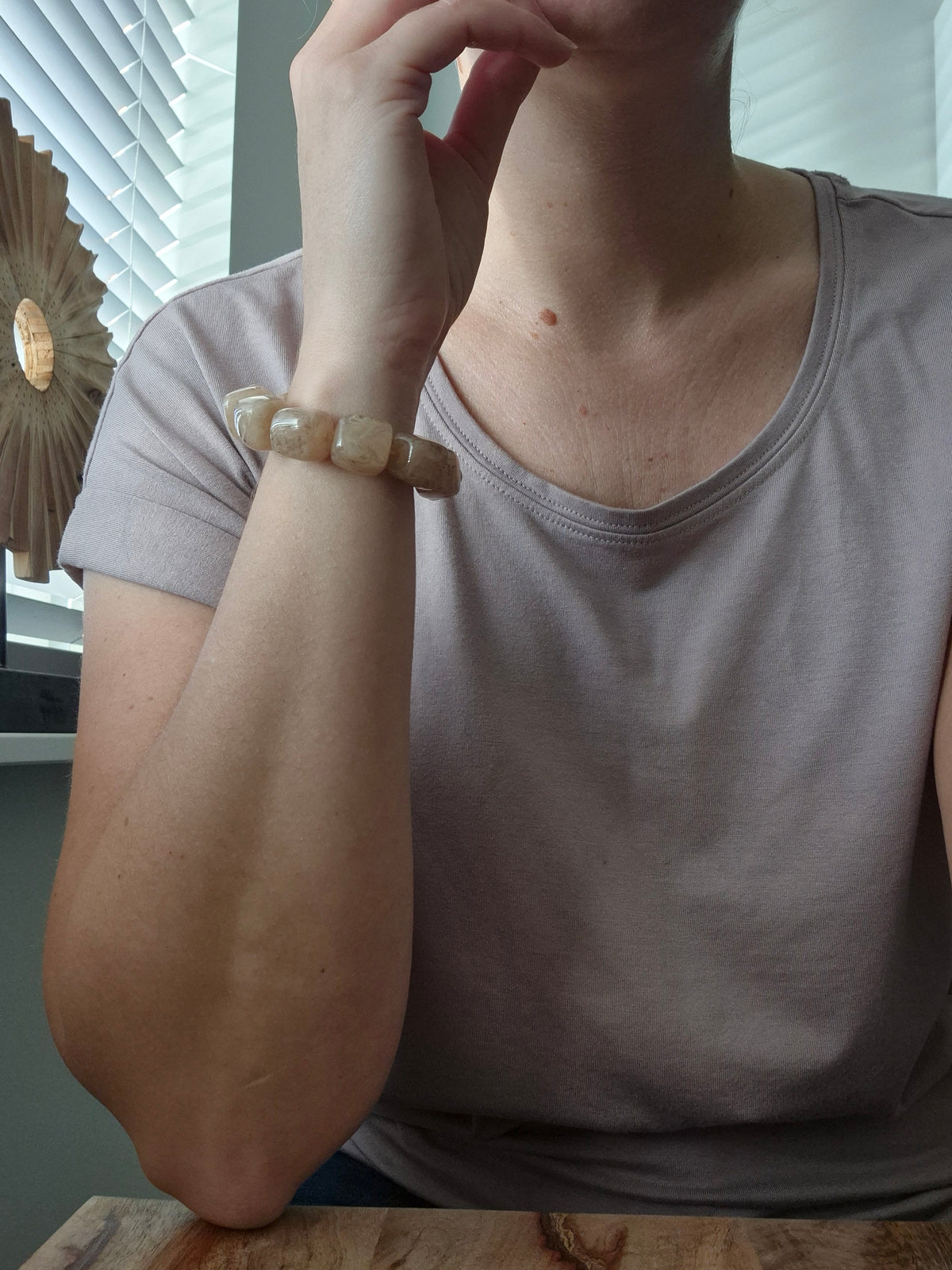 By Jam Gioielli Kralen Armband — Marble