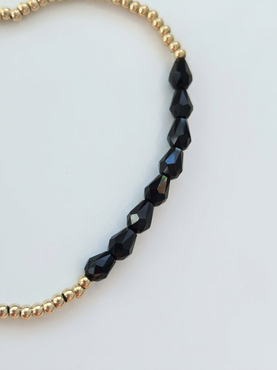 By Jam Gioielli Kralen Armband — Noir