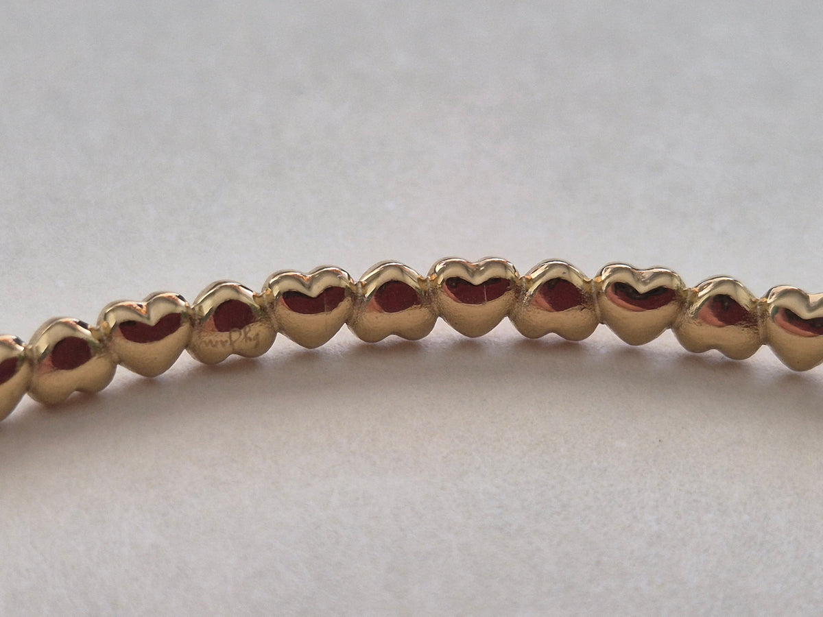 By Jam Gioielli Hartjes Armband — Lots of Love