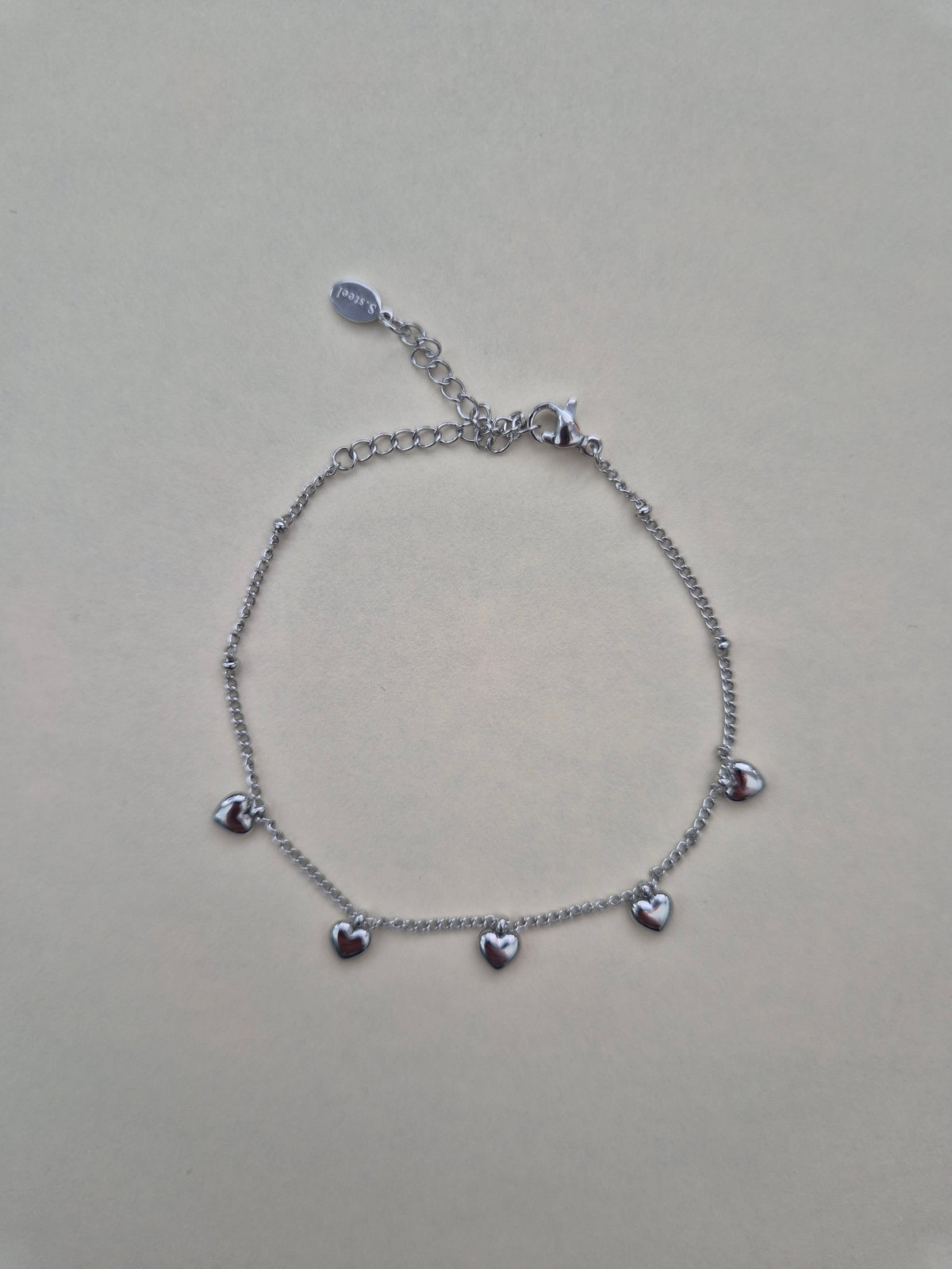 Hartjes Bedelarmband Love & Soul (meerdere kleuren)