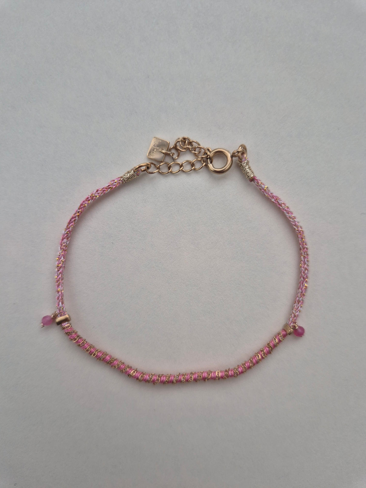By Jam Gioielli Kralen Armband — Rosé