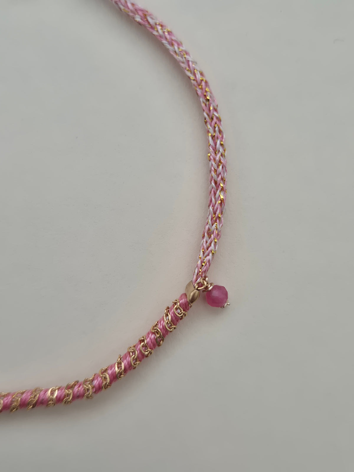 By Jam Gioielli Kralen Armband — Rosé
