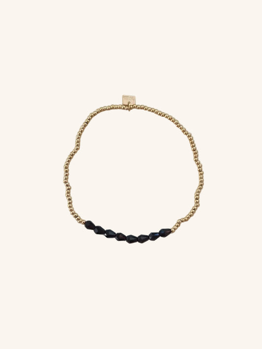 By Jam Gioielli Kralen Armband — Noir