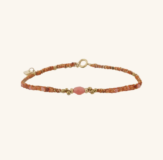 By Jam Gioielli Kralen Armband — Warm Glow